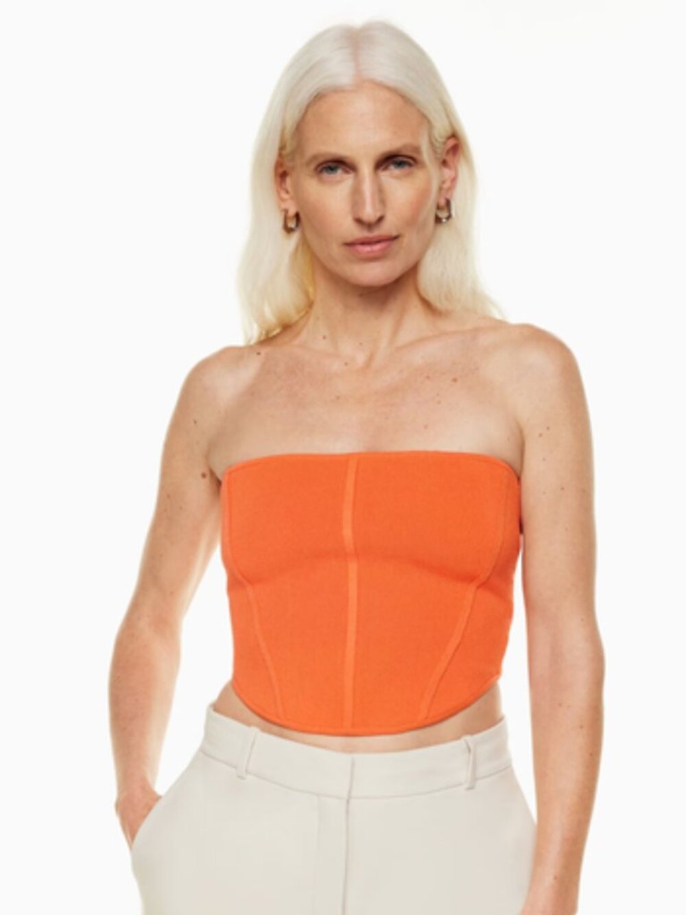 Sculpt Knit Tube Top